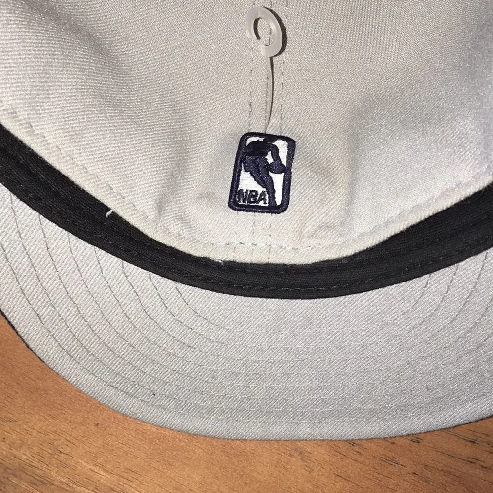Grey OKC Oklahoma City Thunder NBA Gray Baseball Basketball Cap Fitted 7 1/8 SGA